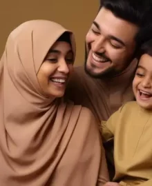 imgi_41_happy-muslim-family-with-kid-light-brown-background-neural-network-ai-generated_76080-106344